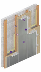 Technical drawings - Flat lock panel - DWG and PDF